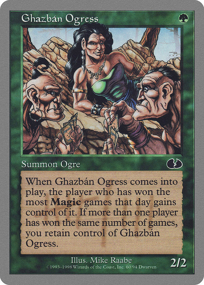 Ghazban Ogress [Unglued] | Silver Goblin