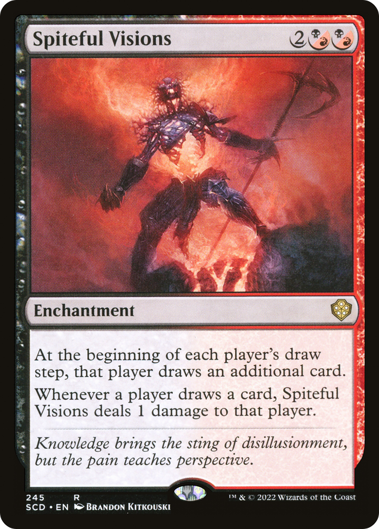 Spiteful Visions [Starter Commander Decks] | Silver Goblin