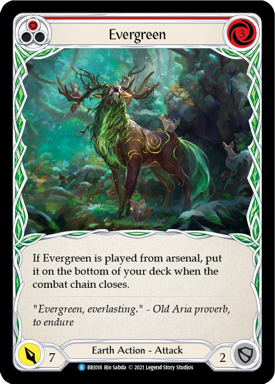 Evergreen (Red) [BRI018] (Tales of Aria Briar Blitz Deck)  1st Edition Normal | Silver Goblin