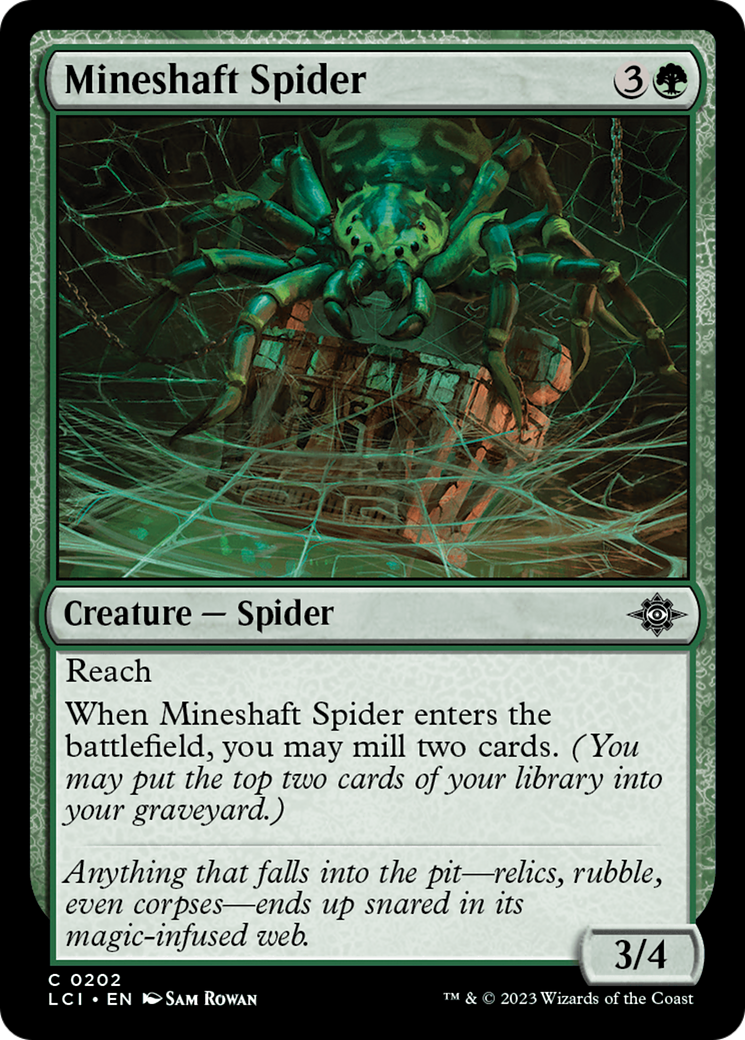 Mineshaft Spider [The Lost Caverns of Ixalan] | Silver Goblin