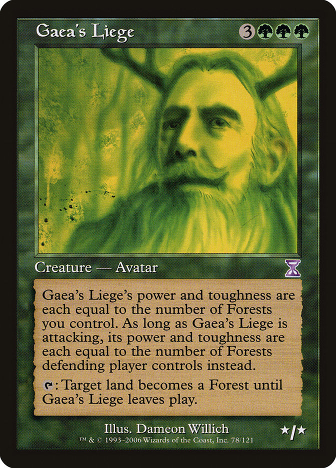 Gaea's Liege [Time Spiral Timeshifted] | Silver Goblin