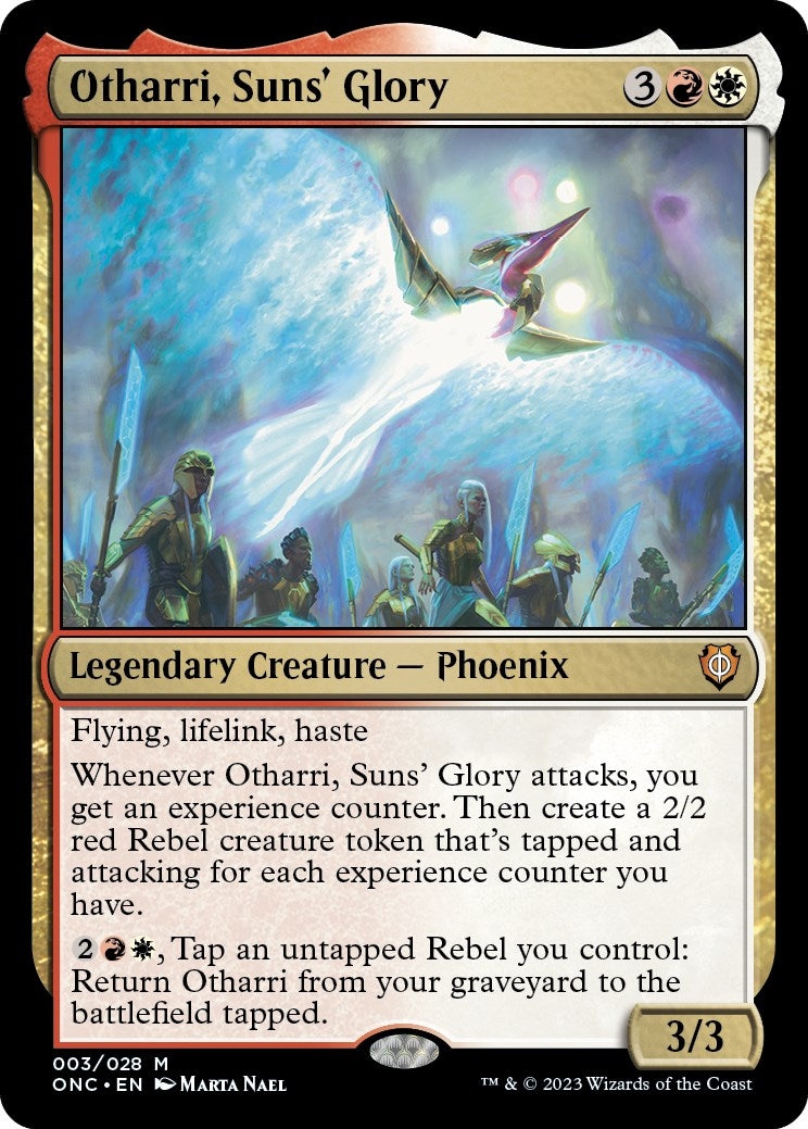 Otharri, Suns' Glory [Phyrexia: All Will Be One Commander] | Silver Goblin