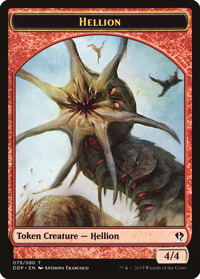 Hellion Token [Duel Decks: Zendikar vs. Eldrazi] | Silver Goblin
