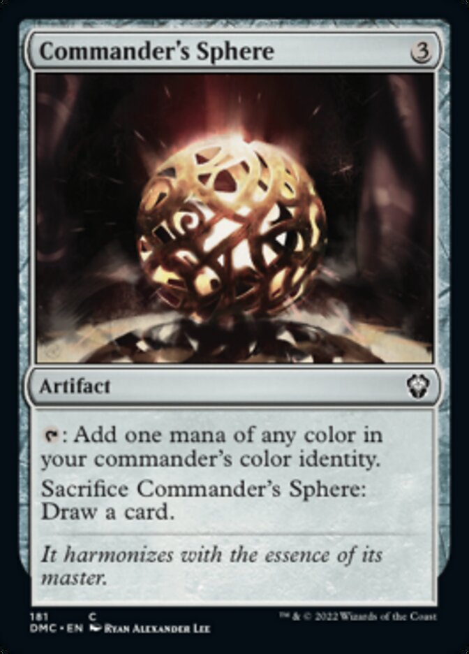 Commander's Sphere [Dominaria United Commander] | Silver Goblin