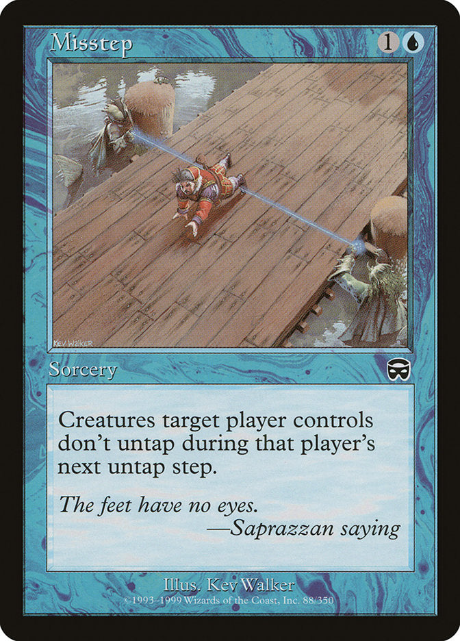 Misstep [Mercadian Masques] | Silver Goblin