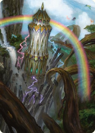 Command Tower Art Card [Commander Masters Art Series] | Silver Goblin