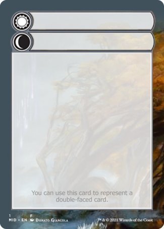 Helper Card (1/9) [Innistrad: Midnight Hunt Tokens] | Silver Goblin