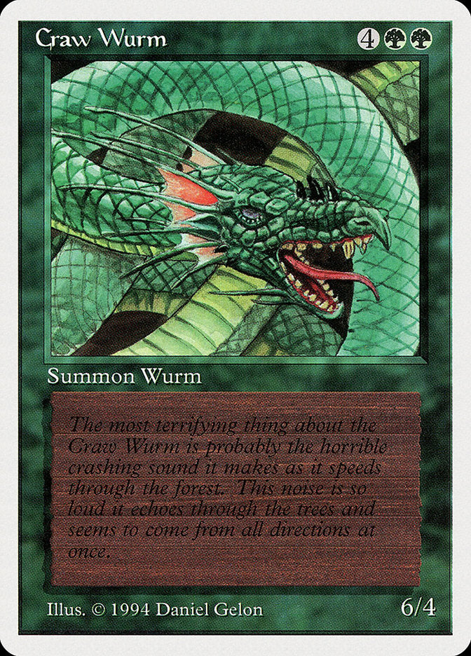Craw Wurm [Summer Magic / Edgar] | Silver Goblin