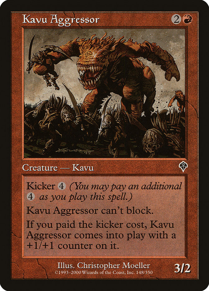 Kavu Aggressor [Invasion] | Silver Goblin