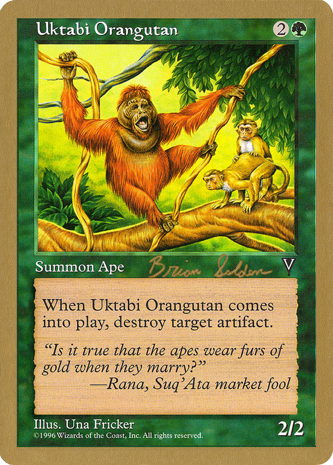 Uktabi Orangutan (Brian Selden) [World Championship Decks 1998] | Silver Goblin