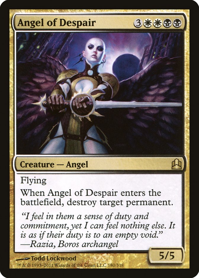 Angel of Despair [Commander 2011] | Silver Goblin
