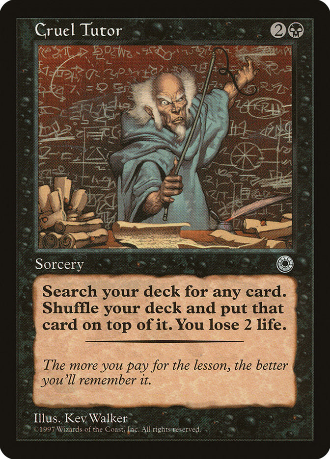 Cruel Tutor [Portal] | Silver Goblin