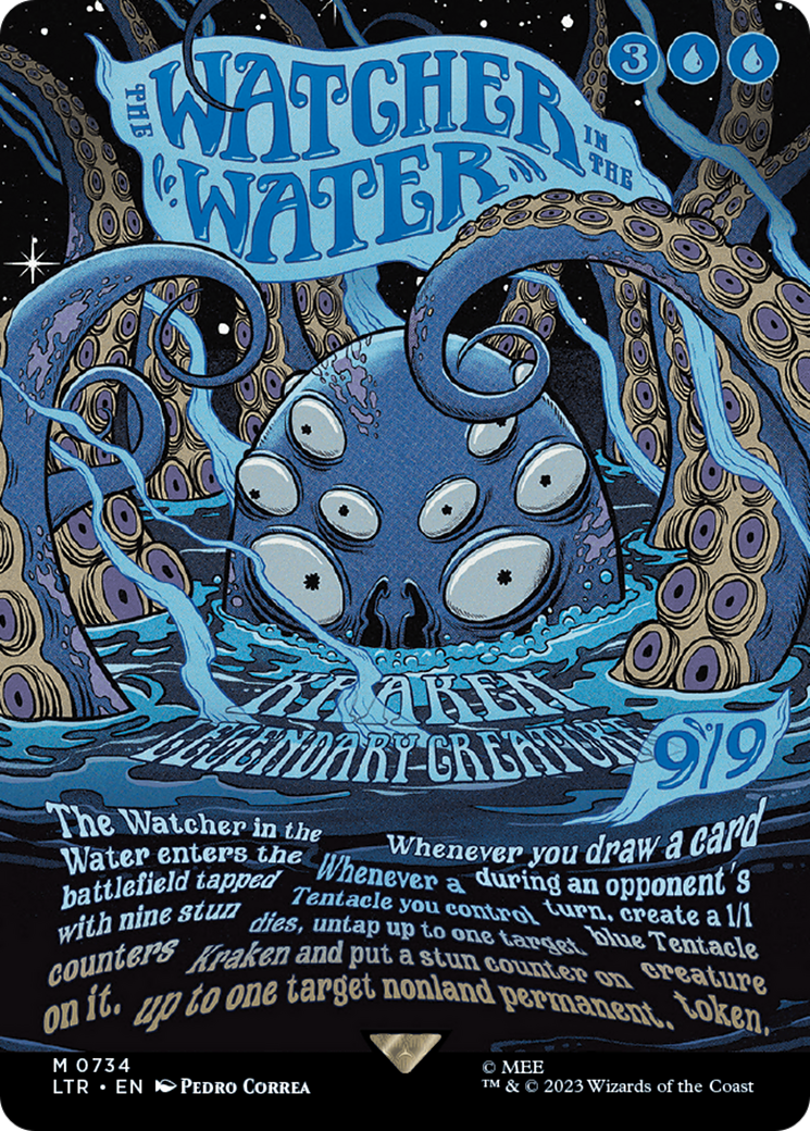 The Watcher in the Water (Borderless Poster) [The Lord of the Rings: Tales of Middle-Earth] | Silver Goblin