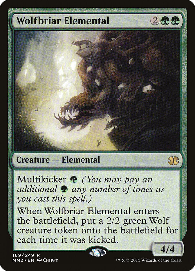 Wolfbriar Elemental [Modern Masters 2015] | Silver Goblin