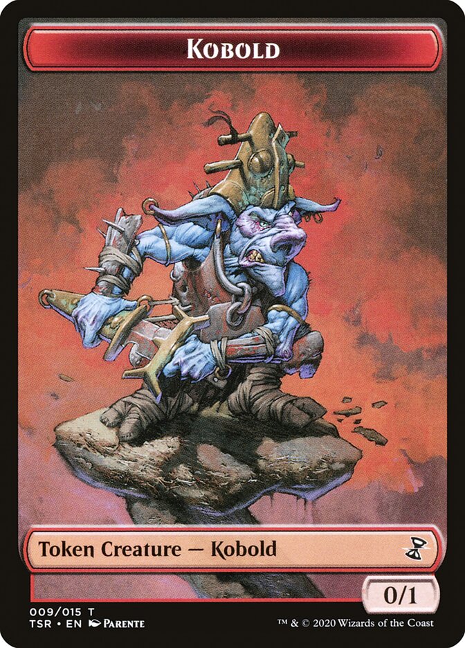 Kobold Token [Time Spiral Remastered Tokens] | Silver Goblin