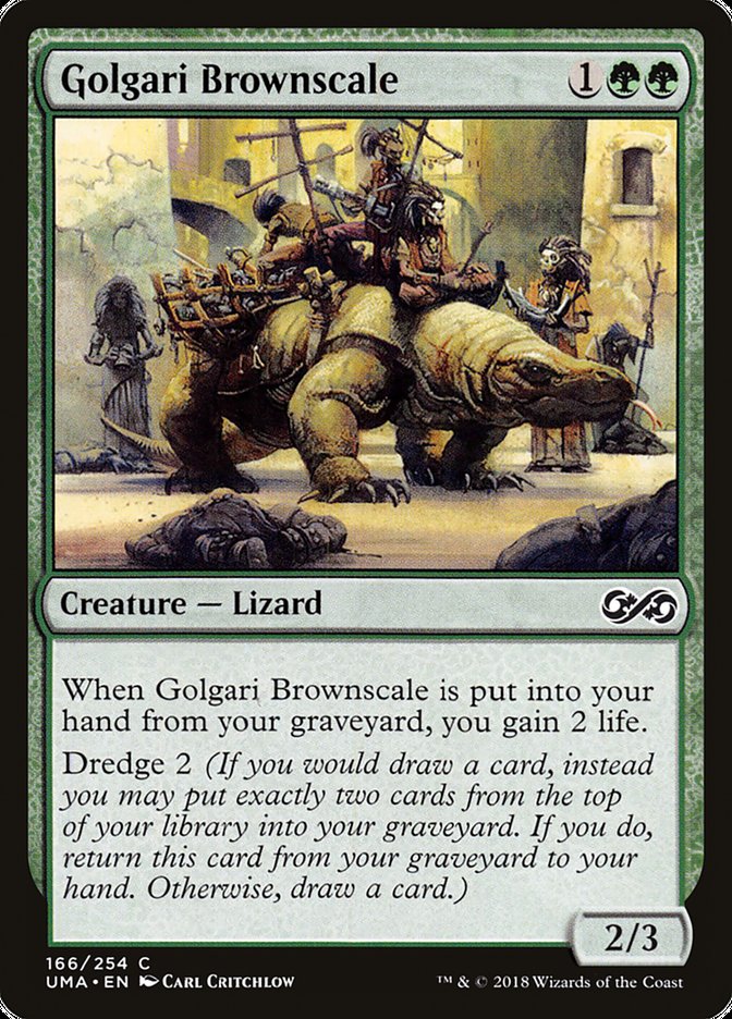 Golgari Brownscale [Ultimate Masters] | Silver Goblin