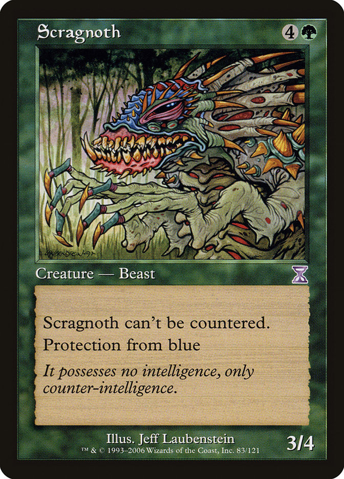 Scragnoth [Time Spiral Timeshifted] | Silver Goblin