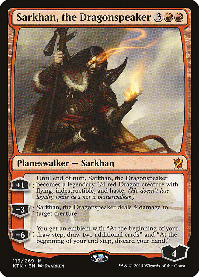 Sarkhan, the Dragonspeaker [Khans of Tarkir] | Silver Goblin