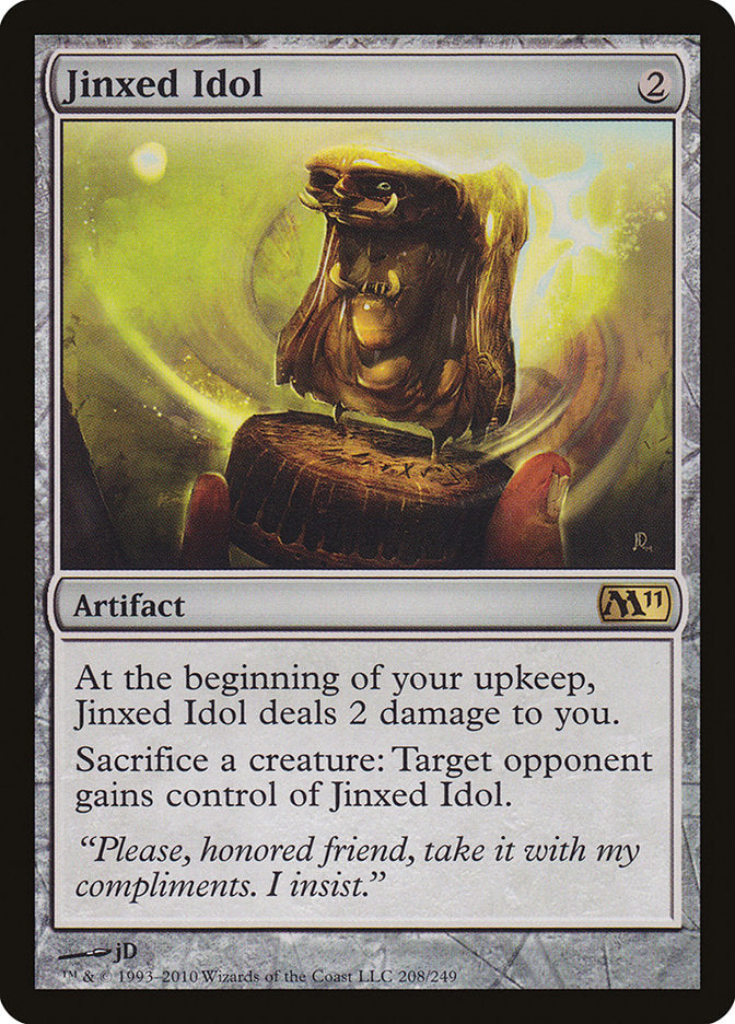 Jinxed Idol [Magic 2011] | Silver Goblin