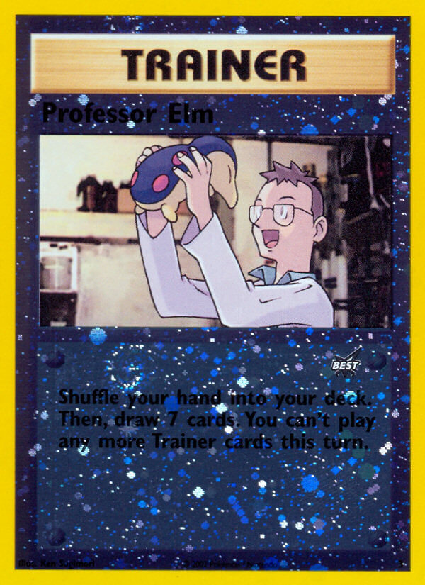 Professor Elm (3) [Best of Promos] | Silver Goblin