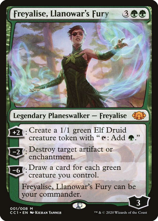 Freyalise, Llanowar's Fury [Commander Collection: Green] | Silver Goblin