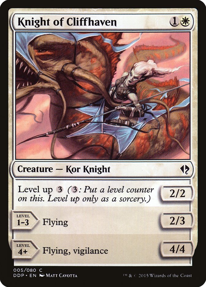 Knight of Cliffhaven [Duel Decks: Zendikar vs. Eldrazi] | Silver Goblin