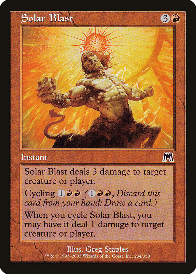 Solar Blast [Onslaught] | Silver Goblin