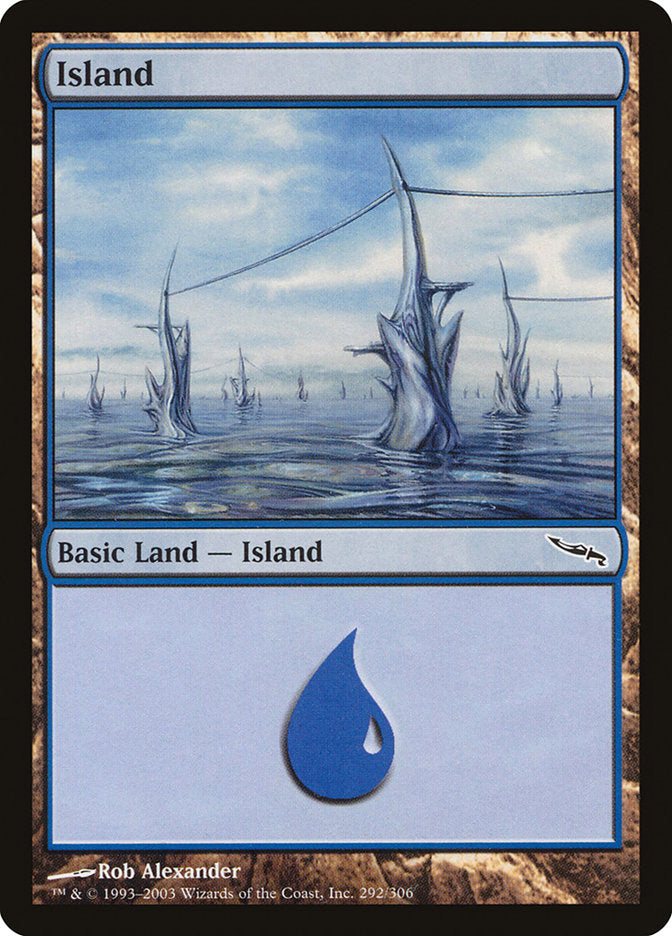 Island (292) [Mirrodin] | Silver Goblin