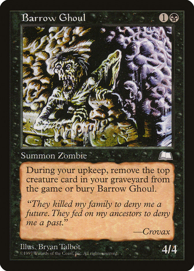 Barrow Ghoul [Weatherlight] | Silver Goblin