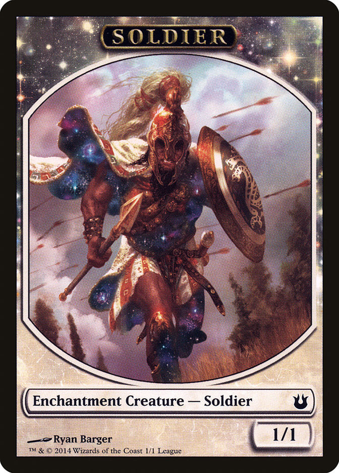 Soldier Token [League Tokens 2014] | Silver Goblin