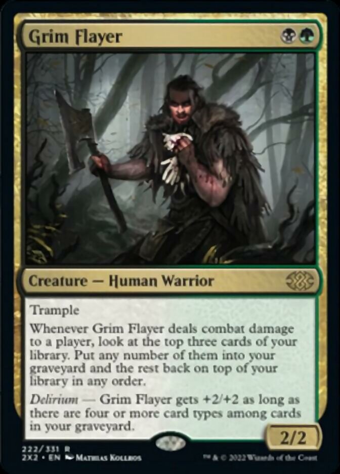 Grim Flayer [Double Masters 2022] | Silver Goblin