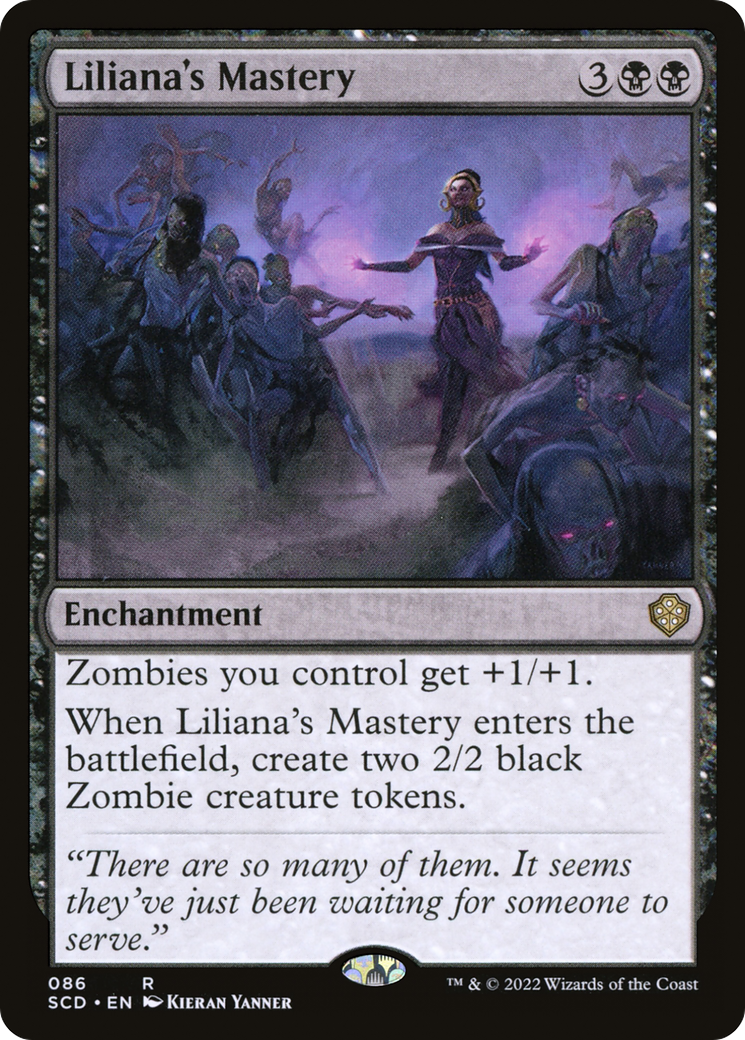 Liliana's Mastery [Starter Commander Decks] | Silver Goblin