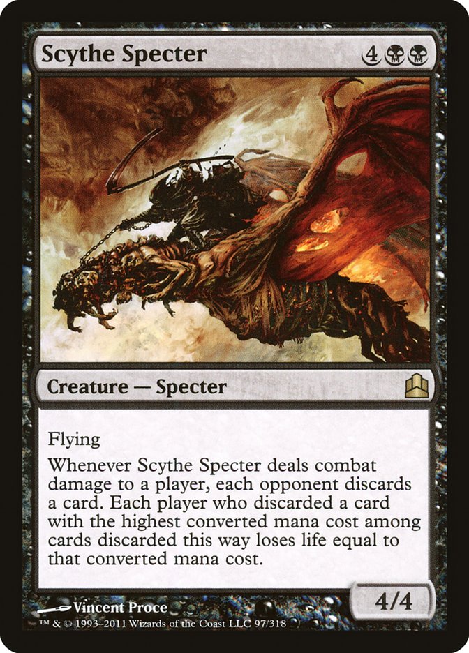 Scythe Specter [Commander 2011] | Silver Goblin