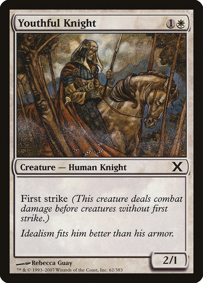 Youthful Knight [Tenth Edition] | Silver Goblin