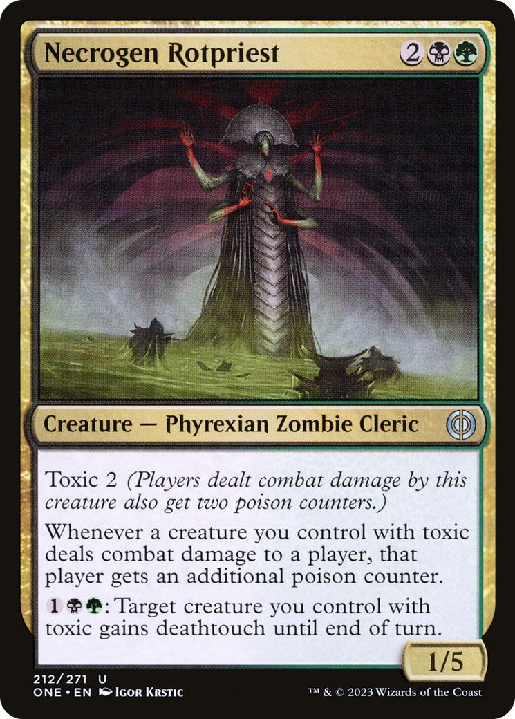 Necrogen Rotpriest [Phyrexia: All Will Be One] | Silver Goblin
