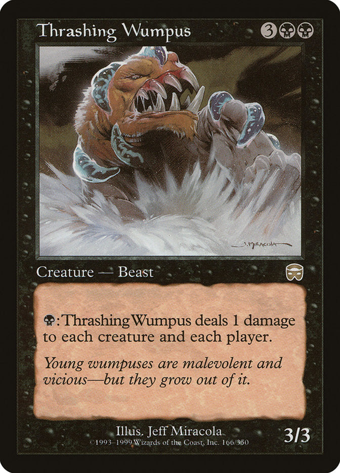 Thrashing Wumpus [Mercadian Masques] | Silver Goblin