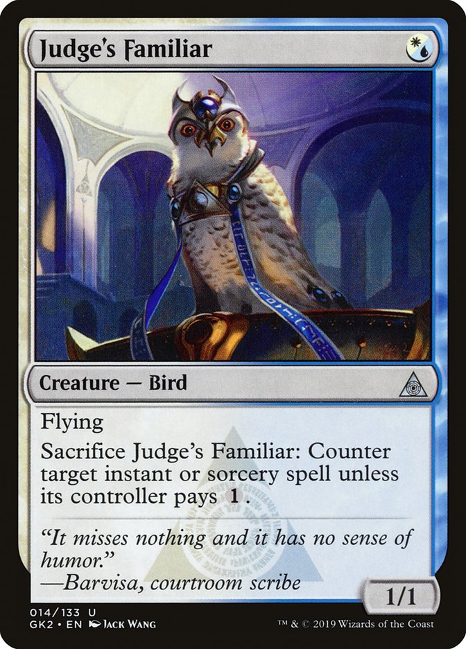 Judge's Familiar [Ravnica Allegiance Guild Kit] | Silver Goblin