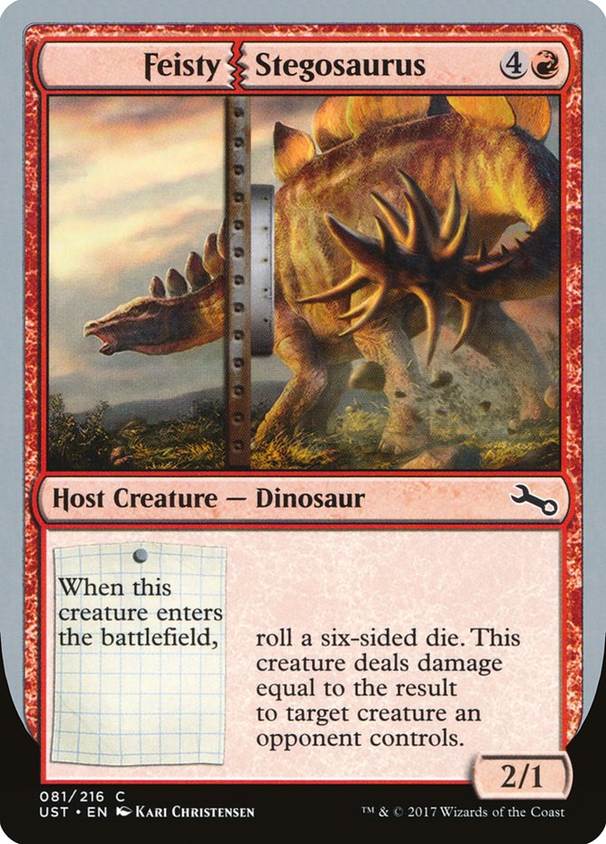 Feisty Stegosaurus [Unstable] | Silver Goblin