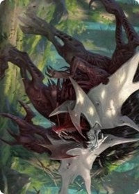 Vorinclex, Monstrous Raider 1 Art Card [Kaldheim Art Series] | Silver Goblin