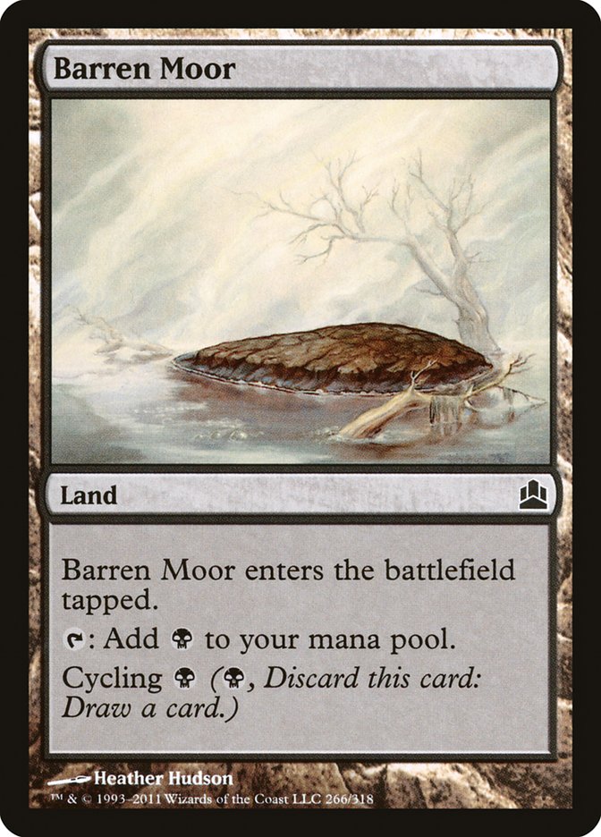 Barren Moor [Commander 2011] | Silver Goblin