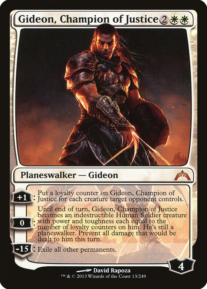 Gideon, Champion of Justice [Gatecrash] | Silver Goblin
