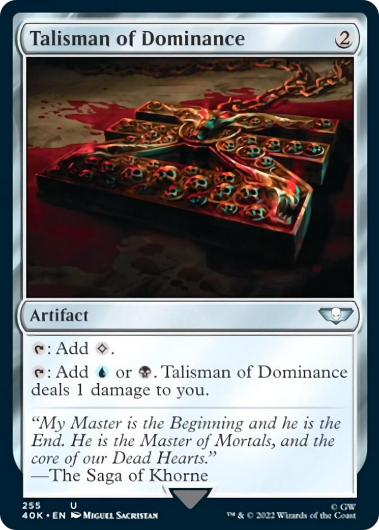 Talisman of Dominance (255) [Warhammer 40,000] | Silver Goblin