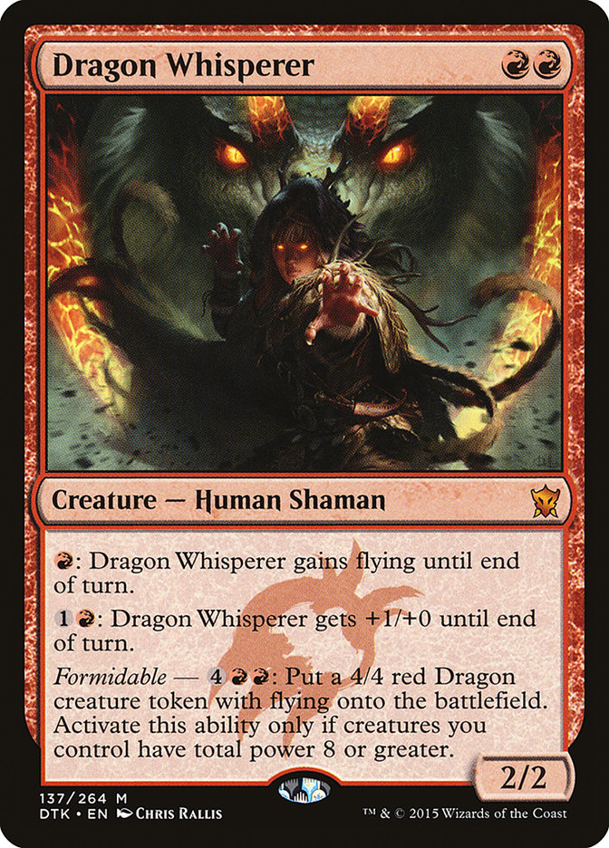 Dragon Whisperer [Dragons of Tarkir] | Silver Goblin
