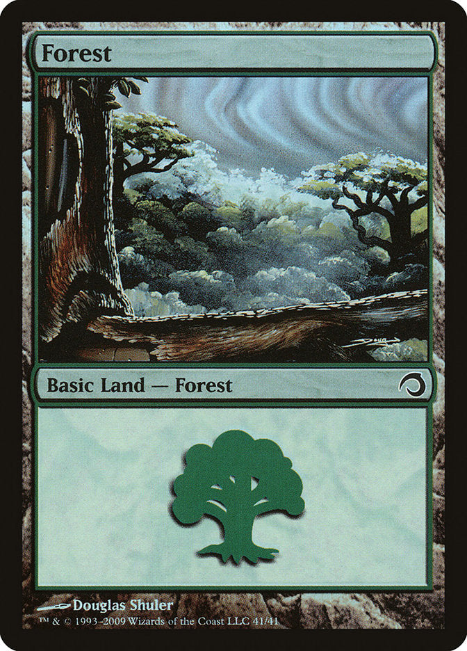 Forest (41) [Premium Deck Series: Slivers] | Silver Goblin