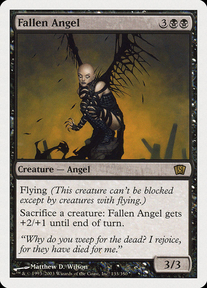 Fallen Angel [Eighth Edition] | Silver Goblin