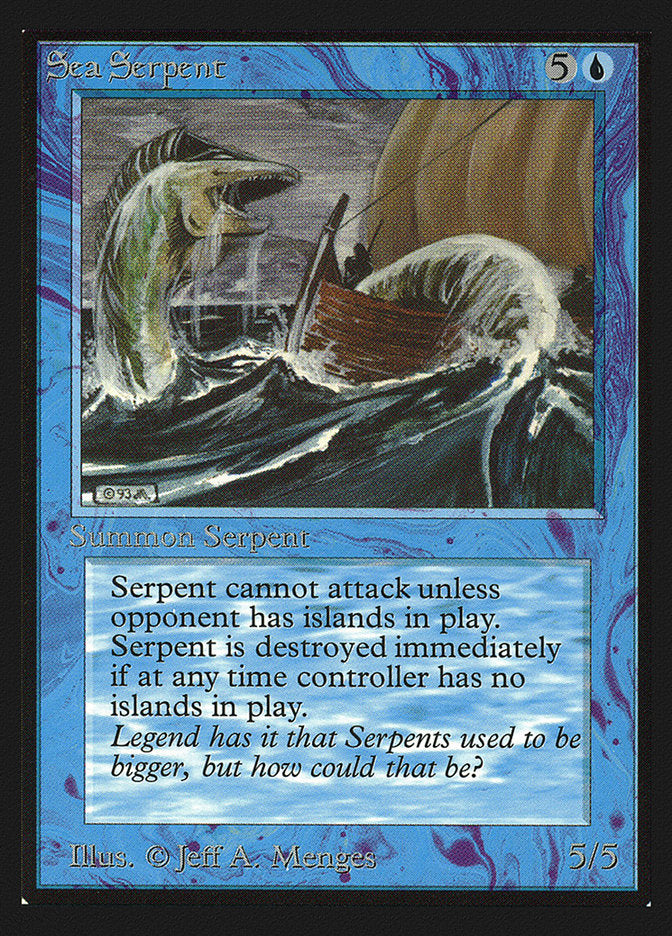 Sea Serpent [International Collectors' Edition] | Silver Goblin