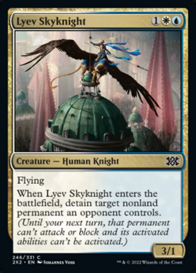 Lyev Skyknight [Double Masters 2022] | Silver Goblin