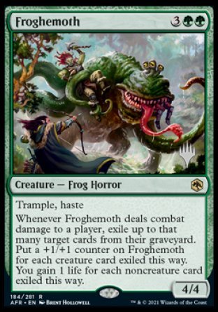 Froghemoth (Promo Pack) [Dungeons & Dragons: Adventures in the Forgotten Realms Promos] | Silver Goblin