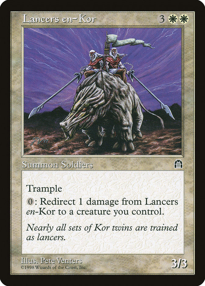 Lancers en-Kor [Stronghold] | Silver Goblin