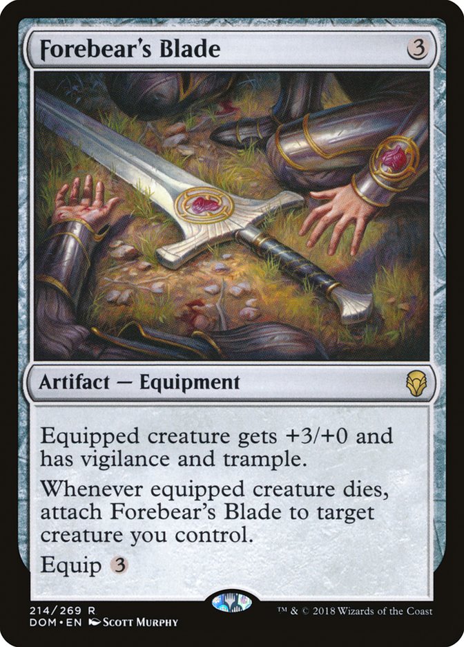 Forebear's Blade [Dominaria] | Silver Goblin